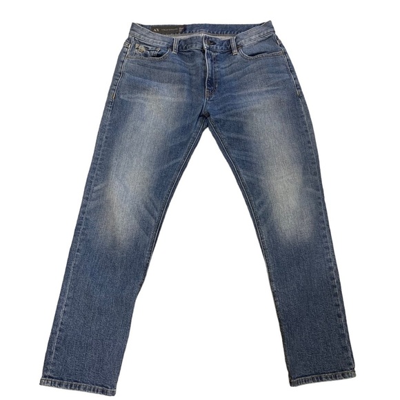 A/X Armani Exchange Boyfriend Cropped Jean - Picture 2 of 11